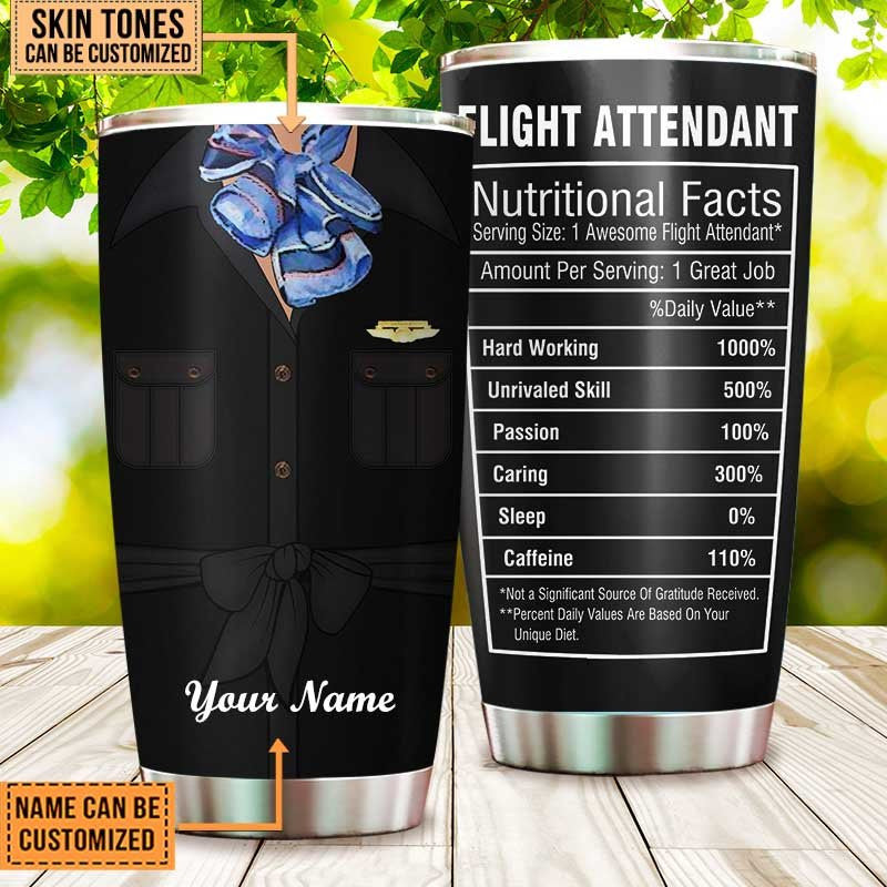 Personalized Flight Attendant Nutritional Facts Tumblerwdwq eqw easdasd Personalized Flight Attendant Nutritional Facts Tumblerewq wqe wqeaadk.