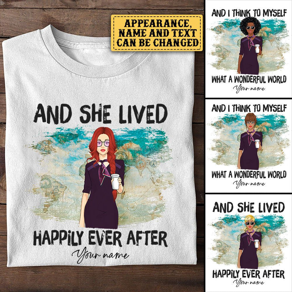 Personalized Flight Attendant Shirtwdwq eqw easdasd Personalized Flight Attendant Shirtewq wqe wqeaadk.