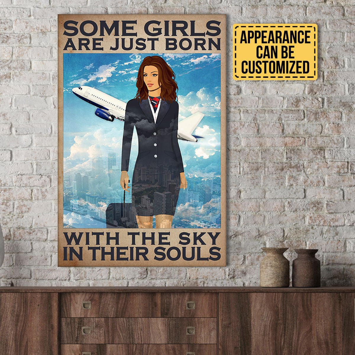 Personalized Flight Attendant Some Girls Are Just Born With The Sky In Their Souls Poster & Canvaswdwq eqw easdasd Personalized Flight Attendant Some Girls Are Just Born With The Sky In Their Souls Poster & Canvasewq wqe wqeaadk.