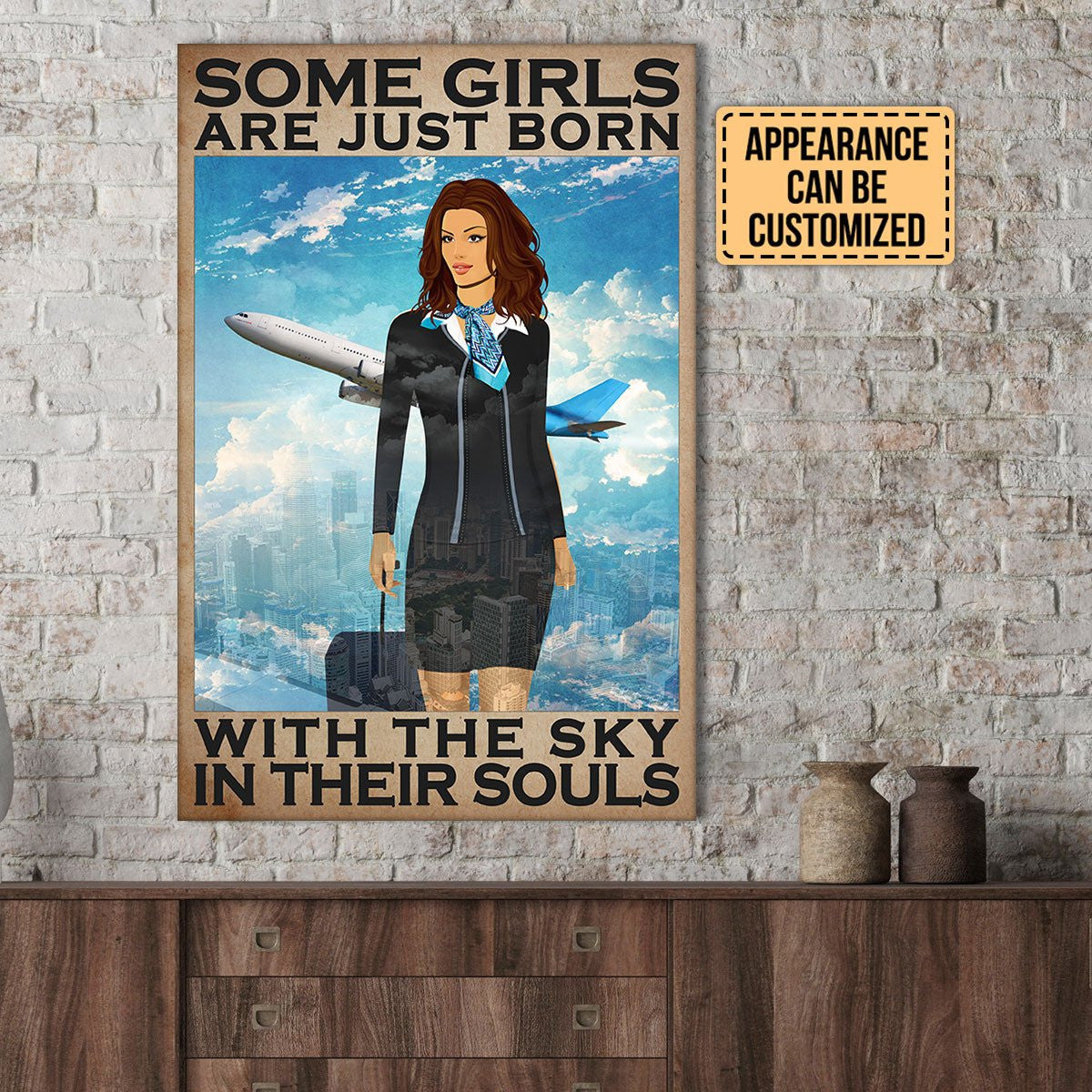 Personalized Flight Attendant Some Girls Are Just Born With The Sky In Their Souls Poster & Canvaswdwq eqw easdasd Personalized Flight Attendant Some Girls Are Just Born With The Sky In Their Souls Poster & Canvasewq wqe wqeaadk.