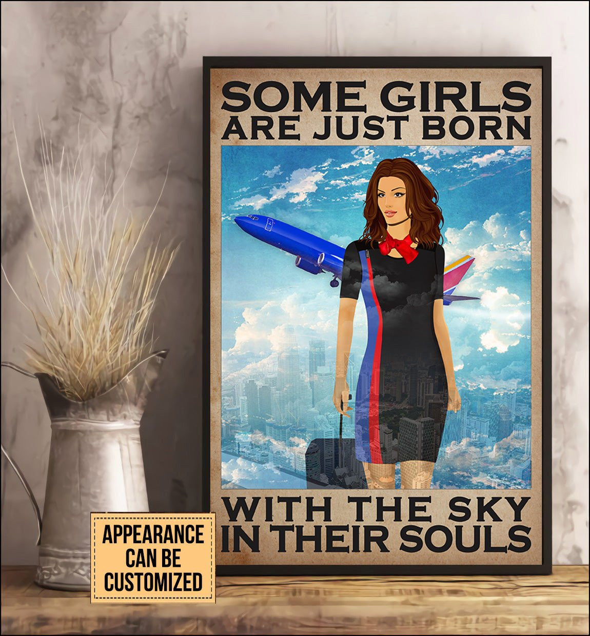 Personalized Flight Attendant Some Girls Are Just Born With The Sky In Their Souls Posterwdwq eqw easdasd Personalized Flight Attendant Some Girls Are Just Born With The Sky In Their Souls Posterewq wqe wqeaadk.