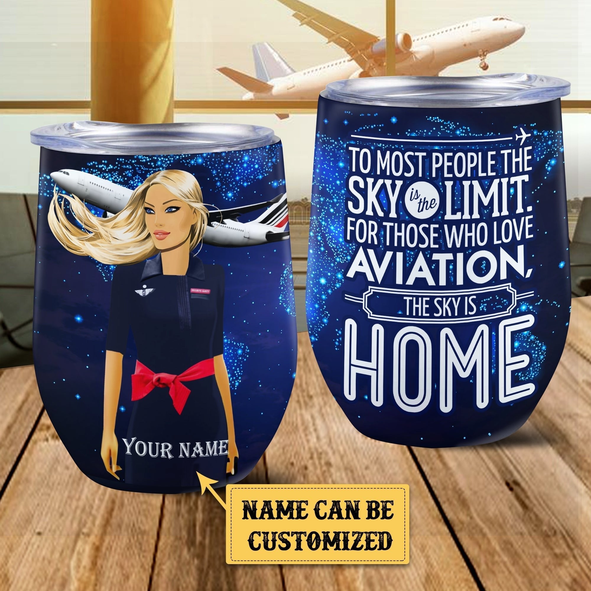 Personalized Flight Attendant The Sky Is Home Wine Tumblerwdwq eqw easdasd Personalized Flight Attendant The Sky Is Home Wine Tumblerewq wqe wqeaadk.