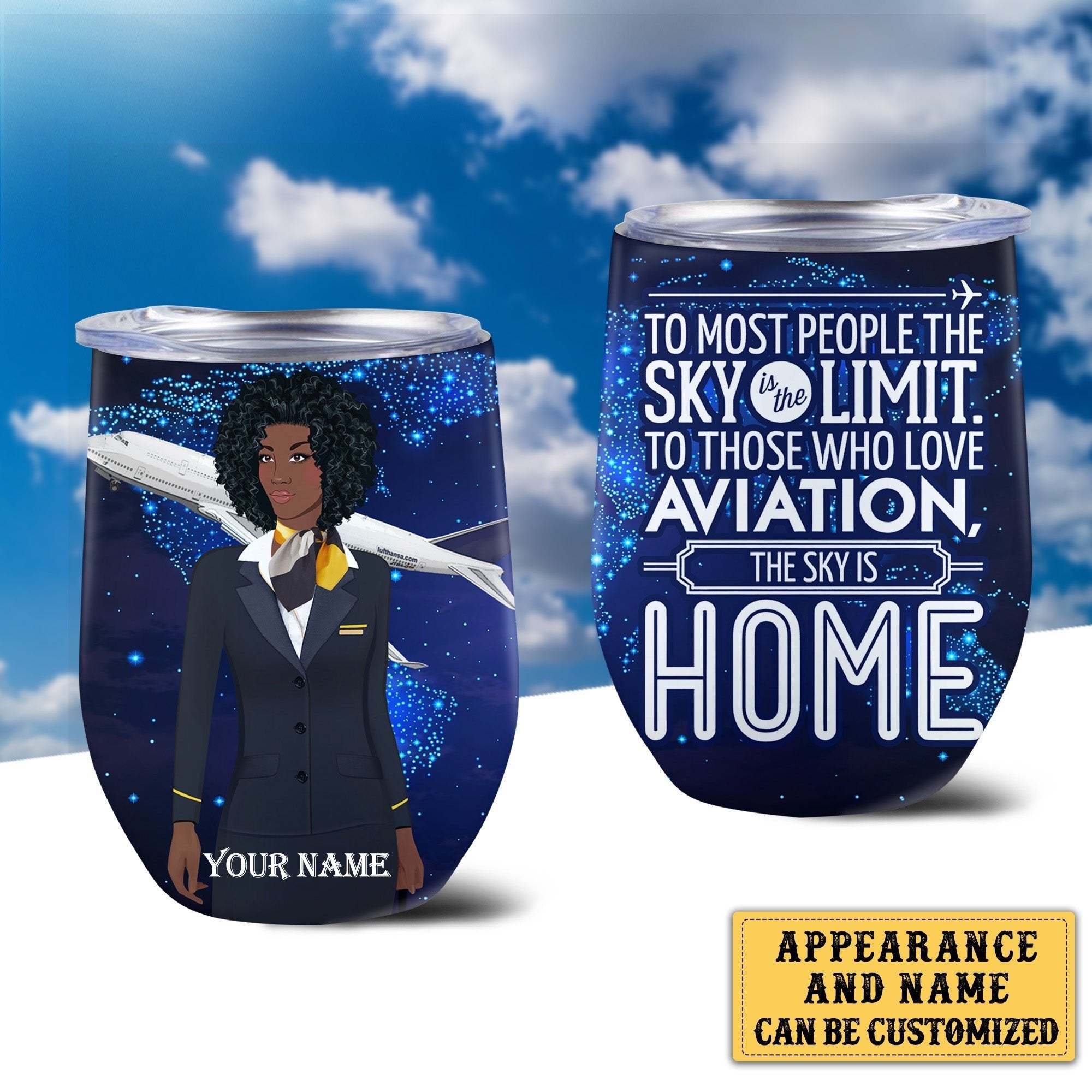 Personalized Flight Attendant The Sky Is Home Wine Tumblerwdwq eqw easdasd Personalized Flight Attendant The Sky Is Home Wine Tumblerewq wqe wqeaadk.