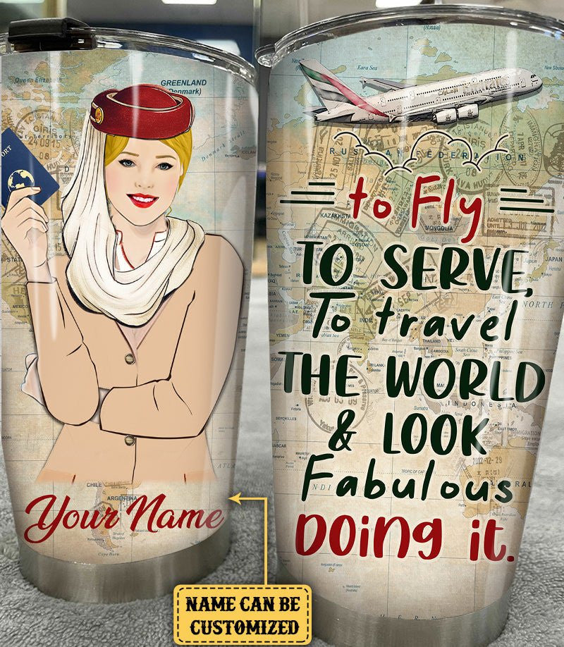 Personalized Flight Attendant To Fly To Serve To Travel The World And Look Fabulous Doing It Tumblerwdwq eqw easdasd Personalized Flight Attendant To Fly To Serve To Travel The World And Look Fabulous Doing It Tumblerewq wqe wqeaadk.