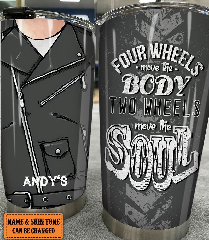Personalized Four Wheels Move The Body Two Wheels Move The Soul Biker Tumblerwdwq eqw easdasd Personalized Four Wheels Move The Body Two Wheels Move The Soul Biker Tumblerewq wqe wqeaadk.