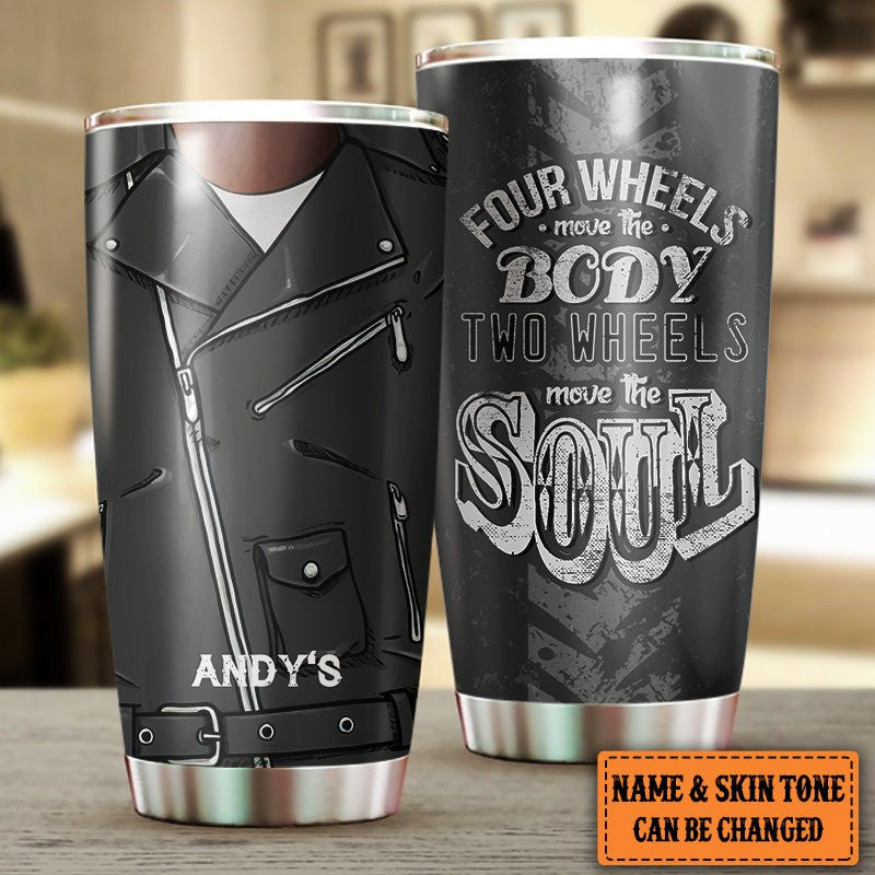 Personalized Four Wheels Move The Body Two Wheels Move The Soul Biker Tumblerwdwq eqw easdasd Personalized Four Wheels Move The Body Two Wheels Move The Soul Biker Tumblerewq wqe wqeaadk.