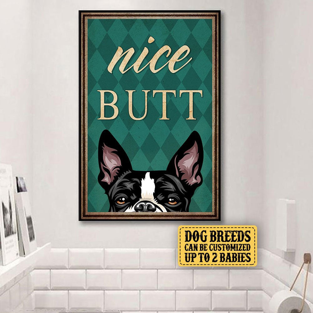 Personalized Funny Dog Bathroom Poster & Canvaswdwq eqw easdasd Personalized Funny Dog Bathroom Poster & Canvasewq wqe wqeaadk.