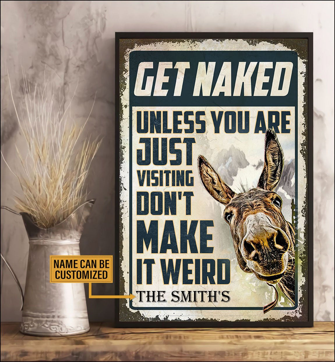 Personalized Get Naked Unless You Just Visiting Don't Make It Weird Donkeys Posterwdwq eqw easdasd Personalized Get Naked Unless You Just Visiting Don't Make It Weird Donkeys Posterewq wqe wqeaadk.