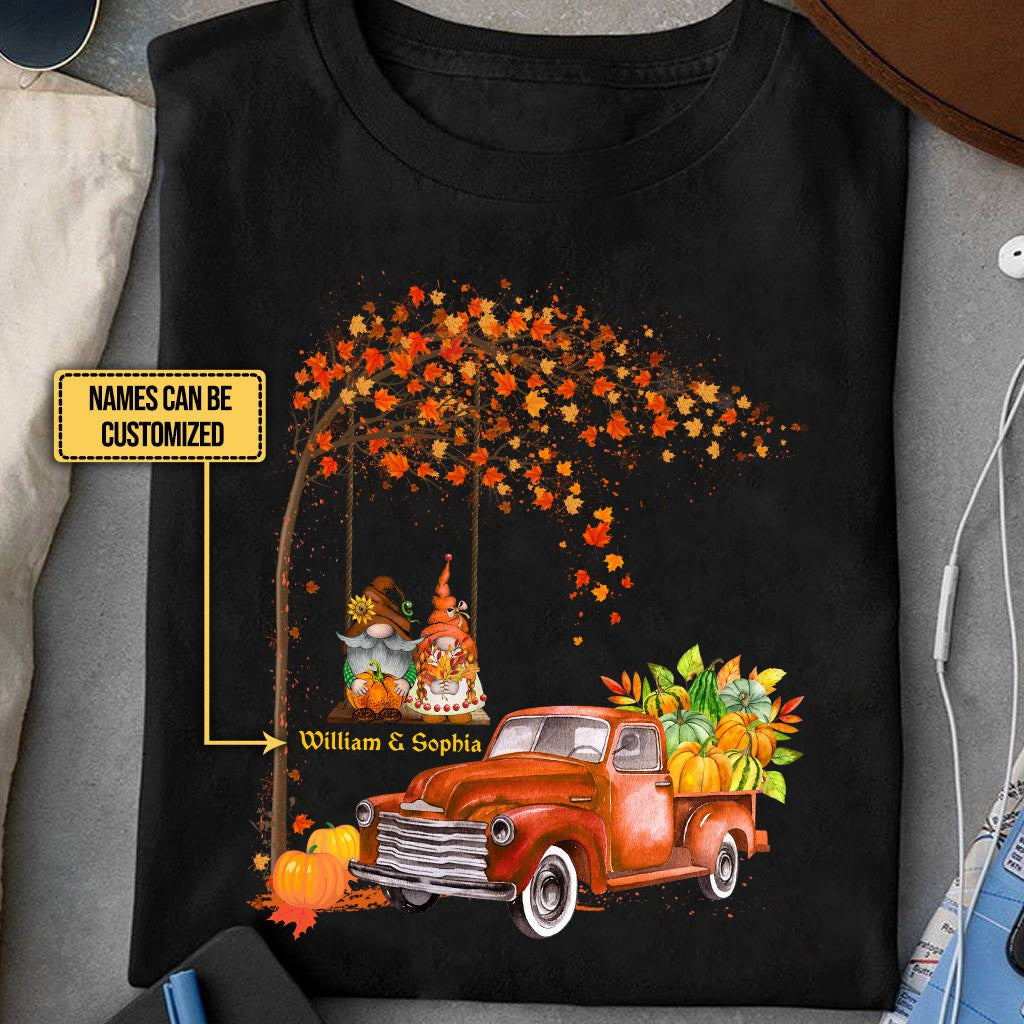 Personalized Gnomes Couple Love Truck Fall Shirtwdwq eqw easdasd Personalized Gnomes Couple Love Truck Fall Shirtewq wqe wqeaadk.