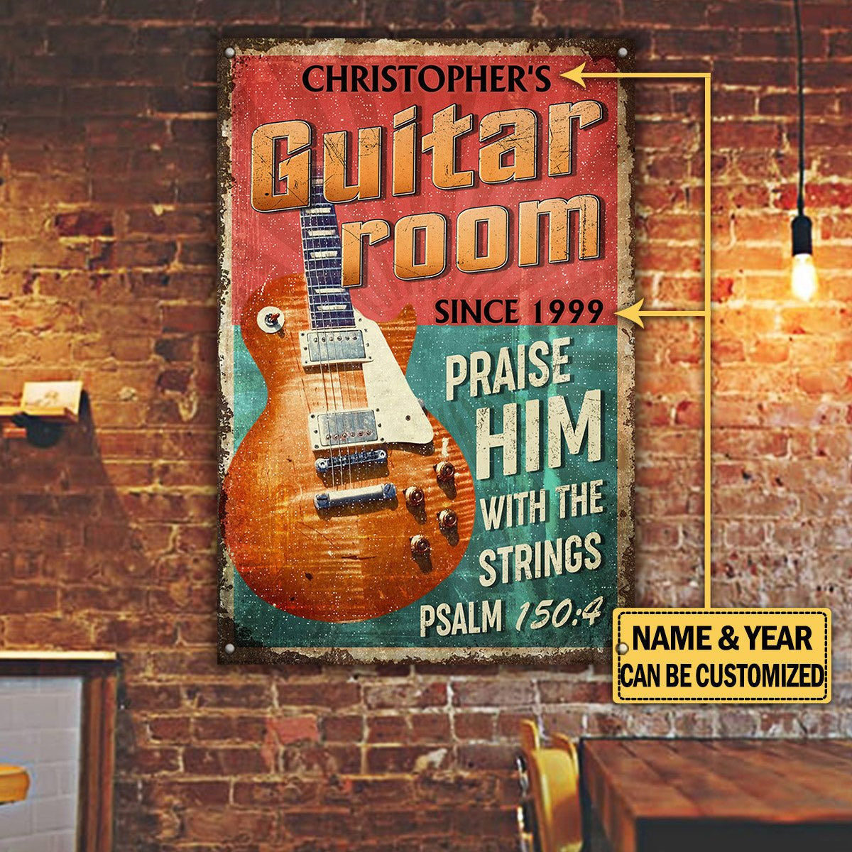 Personalized Guitar Room Praise Him With The Strings Metal Signwdwq eqw easdasd Personalized Guitar Room Praise Him With The Strings Metal Signewq wqe wqeaadk.