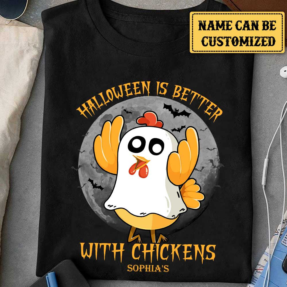 Personalized Halloween Is Better With Chickens Shirtwdwq eqw easdasd Personalized Halloween Is Better With Chickens Shirtewq wqe wqeaadk.
