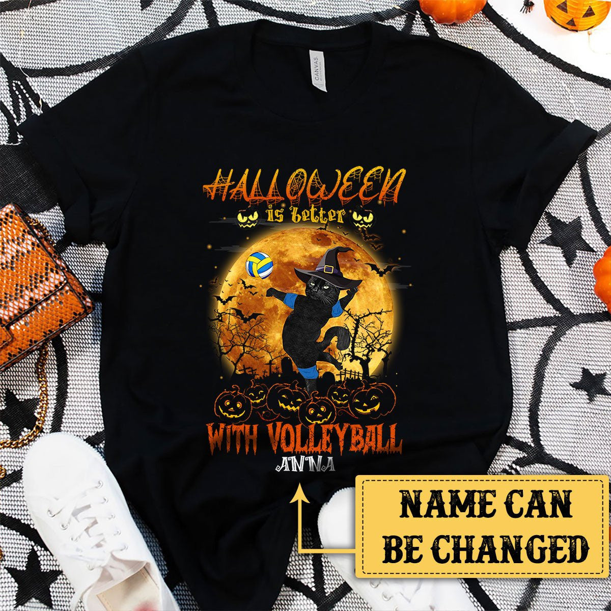Personalized Halloween Is Better With Volleyball Cat Shirtwdwq eqw easdasd Personalized Halloween Is Better With Volleyball Cat Shirtewq wqe wqeaadk.