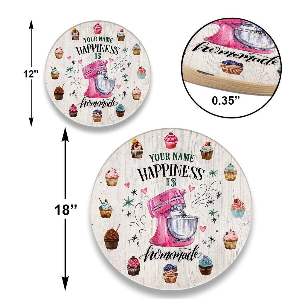 Personalized Happiness Is Homemake Baking Wood Round Signwdwq eqw easdasd Personalized Happiness Is Homemake Baking Wood Round Signewq wqe wqeaadk.