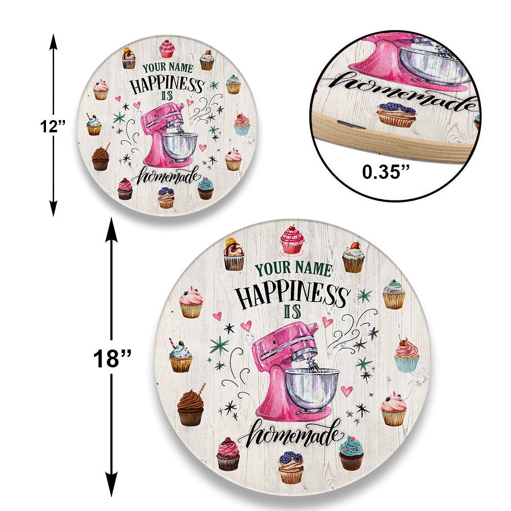 Personalized Happiness Is Homemake Baking Wood Round Signwdwq eqw easdasd Personalized Happiness Is Homemake Baking Wood Round Signewq wqe wqeaadk.