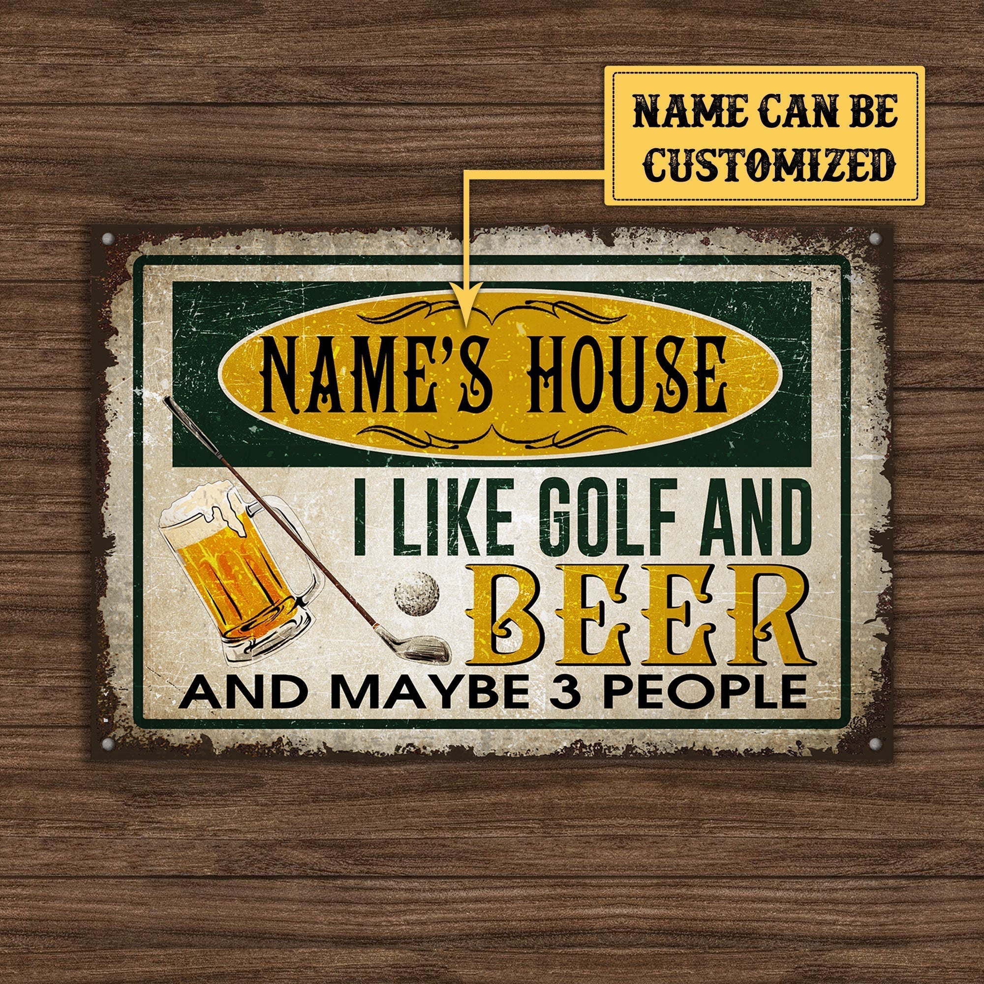 Personalized House I Like Golf And Beer And Maybe 3 People Metal Signwdwq eqw easdasd Personalized House I Like Golf And Beer And Maybe 3 People Metal Signewq wqe wqeaadk.