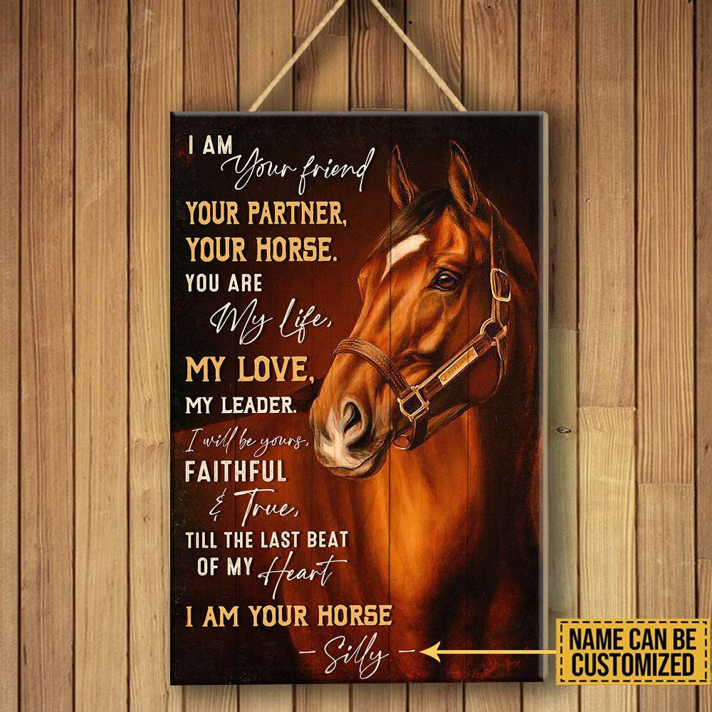 Personalized I Am Your Friend Your Partner Your Horse Pallet Wood Rectangle Signwdwq eqw easdasd Personalized I Am Your Friend Your Partner Your Horse Pallet Wood Rectangle Signewq wqe wqeaadk.