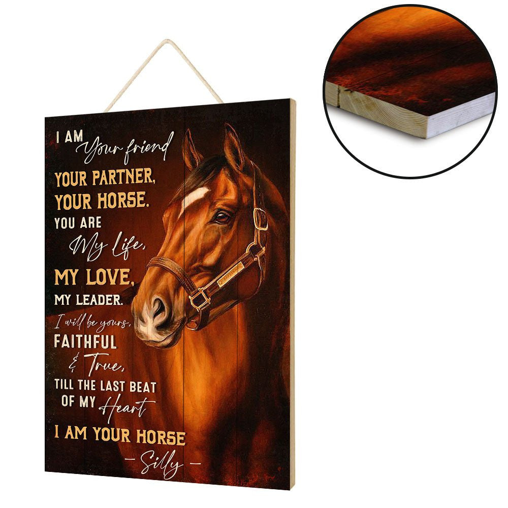 Personalized I Am Your Friend Your Partner Your Horse Pallet Wood Rectangle Signwdwq eqw easdasd Personalized I Am Your Friend Your Partner Your Horse Pallet Wood Rectangle Signewq wqe wqeaadk.