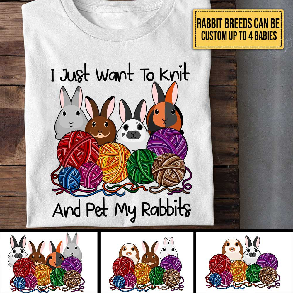 Personalized I Just Want To Knit And Pet My Rabbits Shirtwdwq eqw easdasd Personalized I Just Want To Knit And Pet My Rabbits Shirtewq wqe wqeaadk.