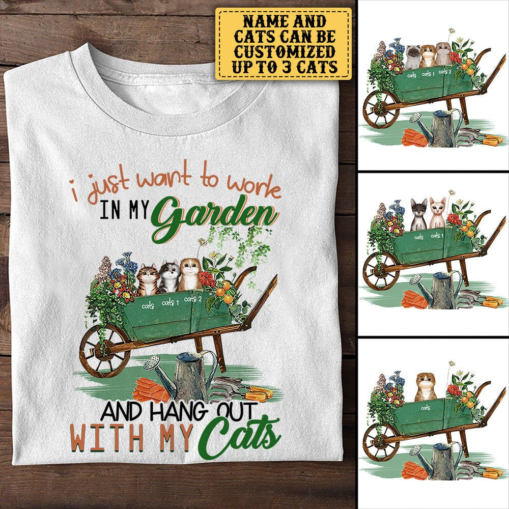 Personalized I Just Want To Work In My Garden And Hang Out With My Cats Shirtwdwq eqw easdasd Personalized I Just Want To Work In My Garden And Hang Out With My Cats Shirtewq wqe wqeaadk.