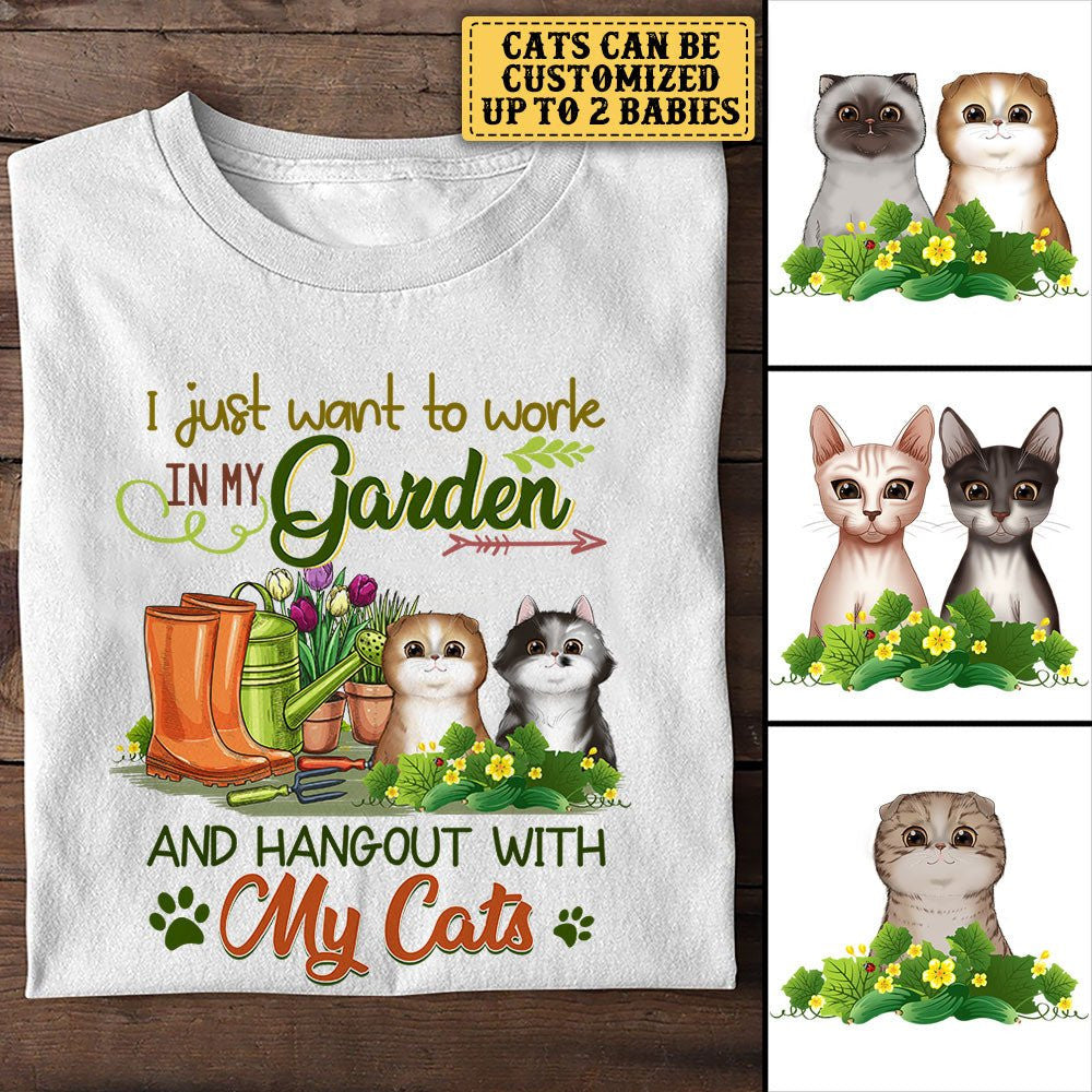 Personalized I Just Want To Work In My Garden And Hang Out With My Cats Shirtwdwq eqw easdasd Personalized I Just Want To Work In My Garden And Hang Out With My Cats Shirtewq wqe wqeaadk.