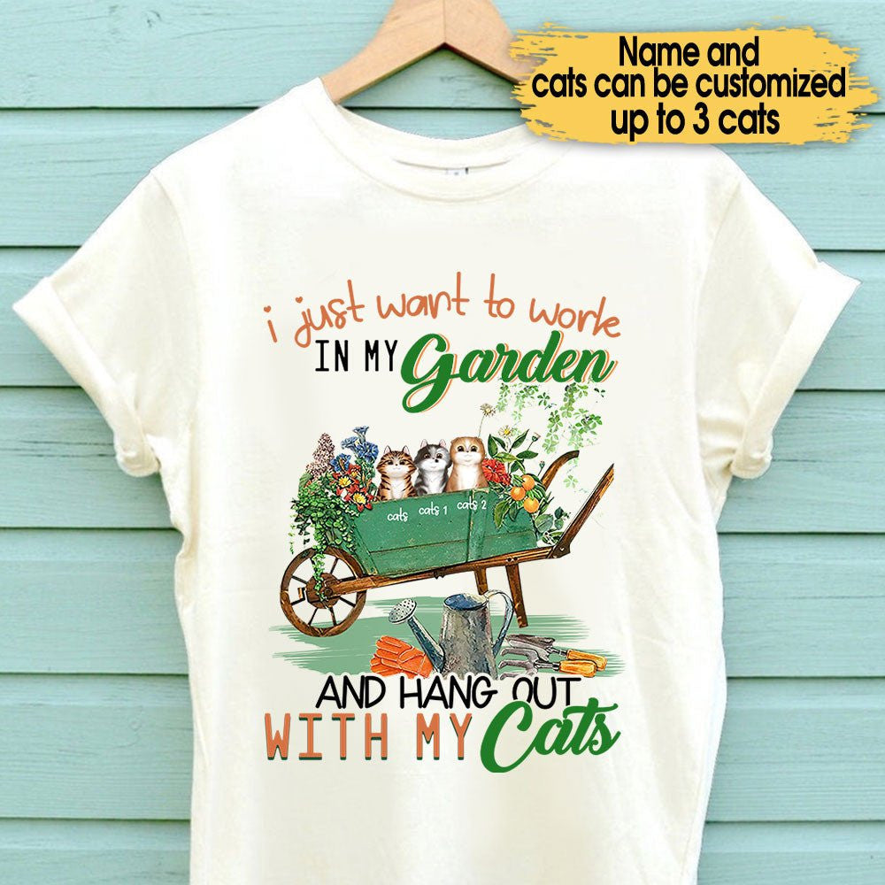 Personalized I Just Want To Work In My Garden And Hang Out With My Cats Shirtwdwq eqw easdasd Personalized I Just Want To Work In My Garden And Hang Out With My Cats Shirtewq wqe wqeaadk.