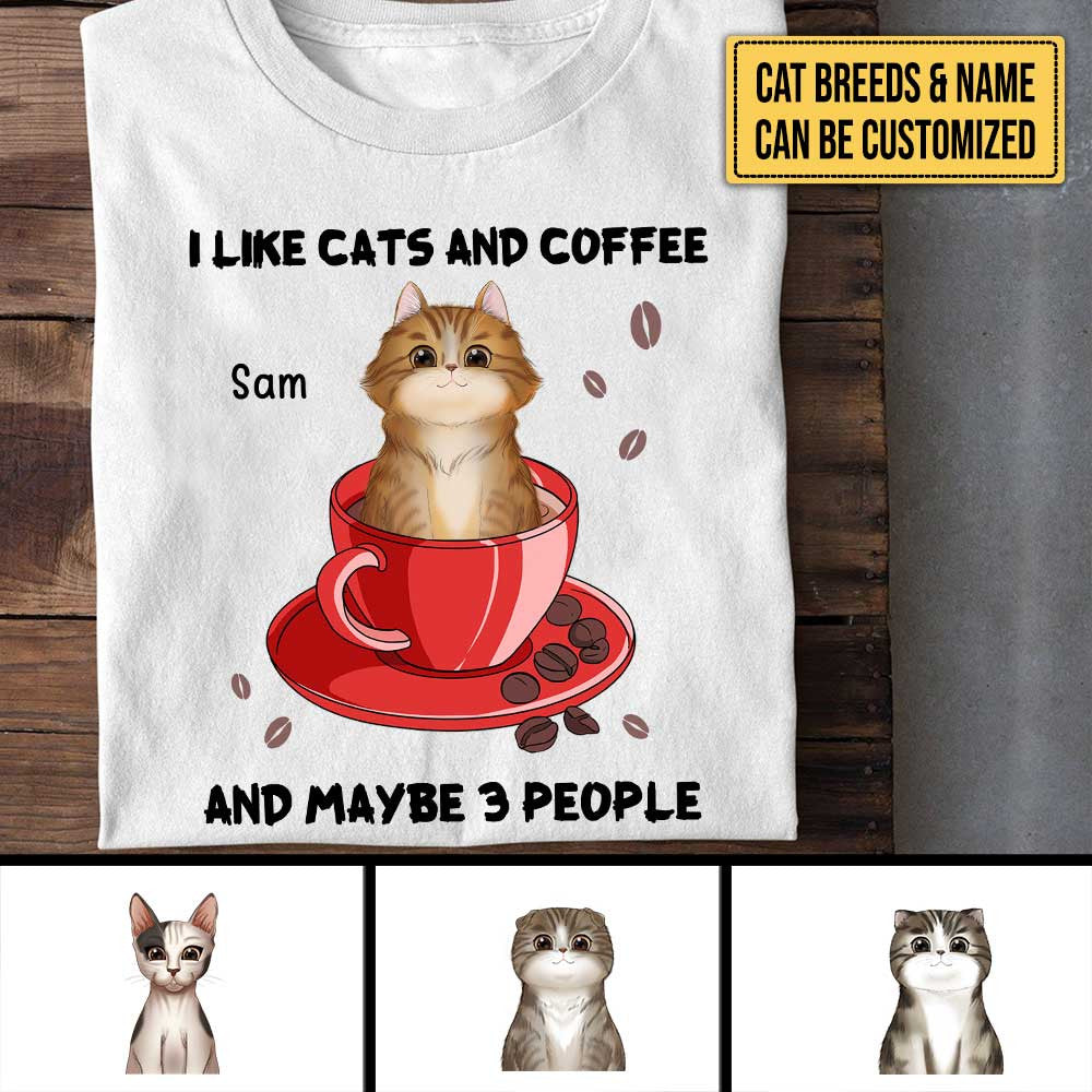 Personalized I Like Cats And Coffee And Maybe 3 People Shirtwdwq eqw easdasd Personalized I Like Cats And Coffee And Maybe 3 People Shirtewq wqe wqeaadk.
