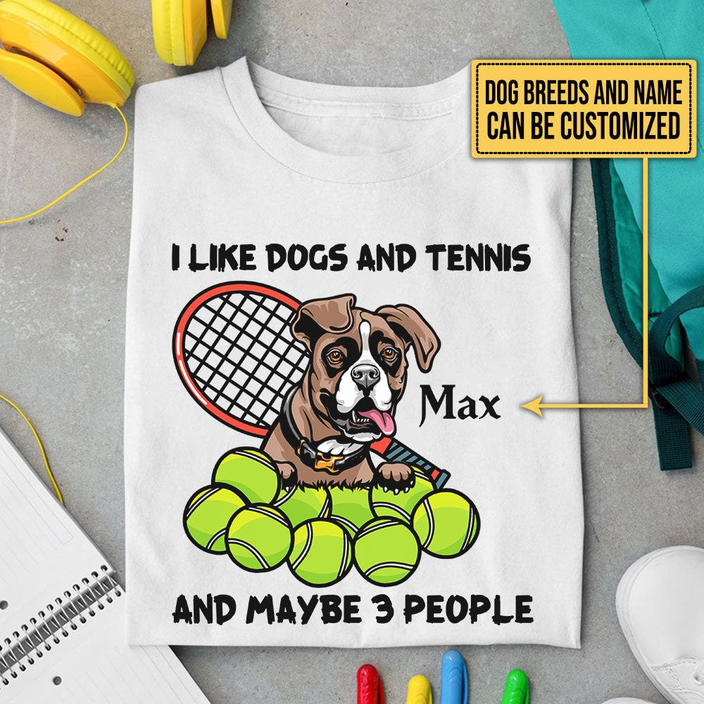 Personalized I Like Dogs And Tennis And Maybe 3 People Shirtwdwq eqw easdasd Personalized I Like Dogs And Tennis And Maybe 3 People Shirtewq wqe wqeaadk.