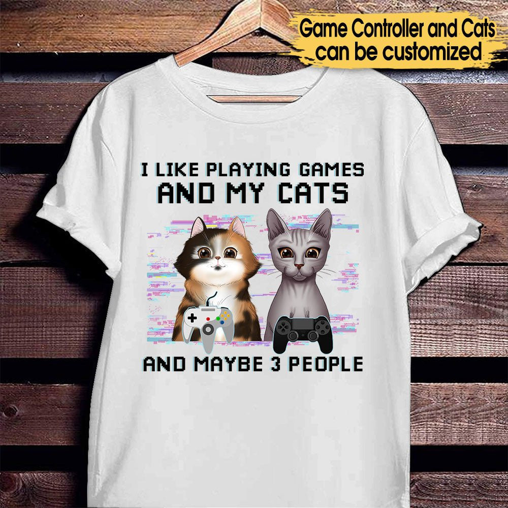 Personalized I Like Playing Games And My Cats Shirtwdwq eqw easdasd Personalized I Like Playing Games And My Cats Shirtewq wqe wqeaadk.