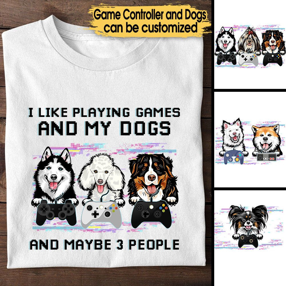 Personalized I Like Playing Games And My Dogs Shirtwdwq eqw easdasd Personalized I Like Playing Games And My Dogs Shirtewq wqe wqeaadk.