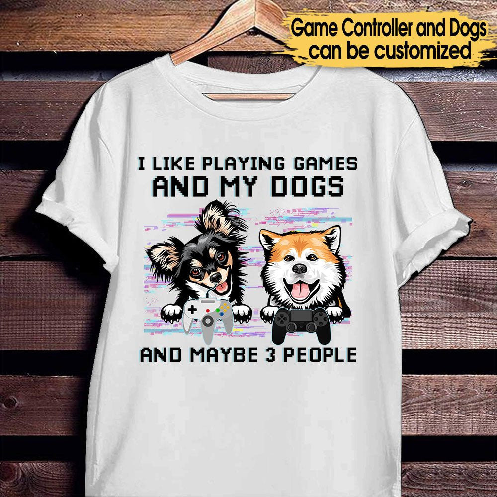 Personalized I Like Playing Games And My Dogs Shirtwdwq eqw easdasd Personalized I Like Playing Games And My Dogs Shirtewq wqe wqeaadk.