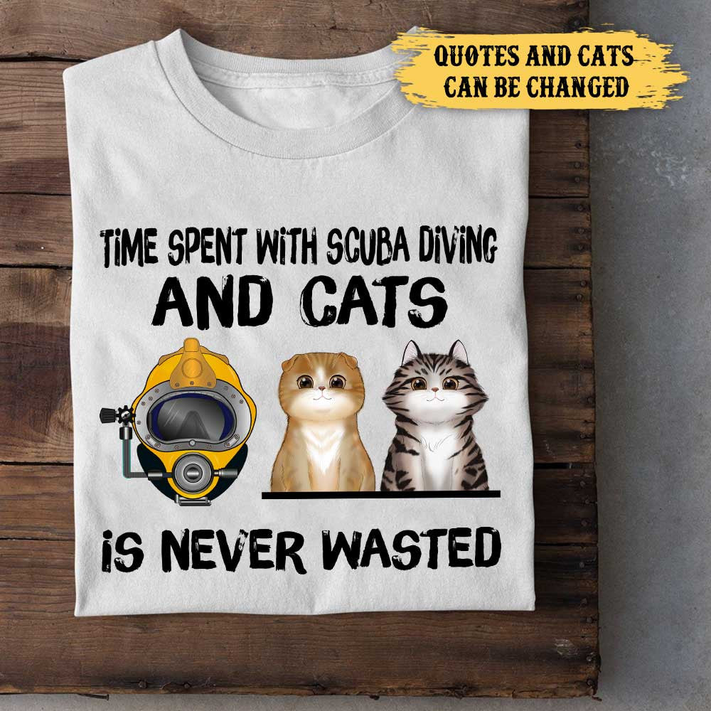 Personalized I Like Scuba Diving And Cats Shirtwdwq eqw easdasd Personalized I Like Scuba Diving And Cats Shirtewq wqe wqeaadk.