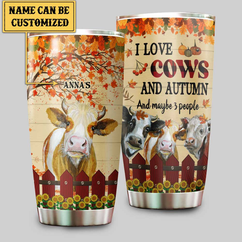 Personalized I Love Cows And Autumn Tumblerwdwq eqw easdasd Personalized I Love Cows And Autumn Tumblerewq wqe wqeaadk.