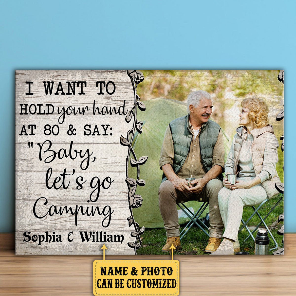 Personalized I Want To Hold Your Hand Couple Camping Poster & Canvaswdwq eqw easdasd Personalized I Want To Hold Your Hand Couple Camping Poster & Canvasewq wqe wqeaadk.