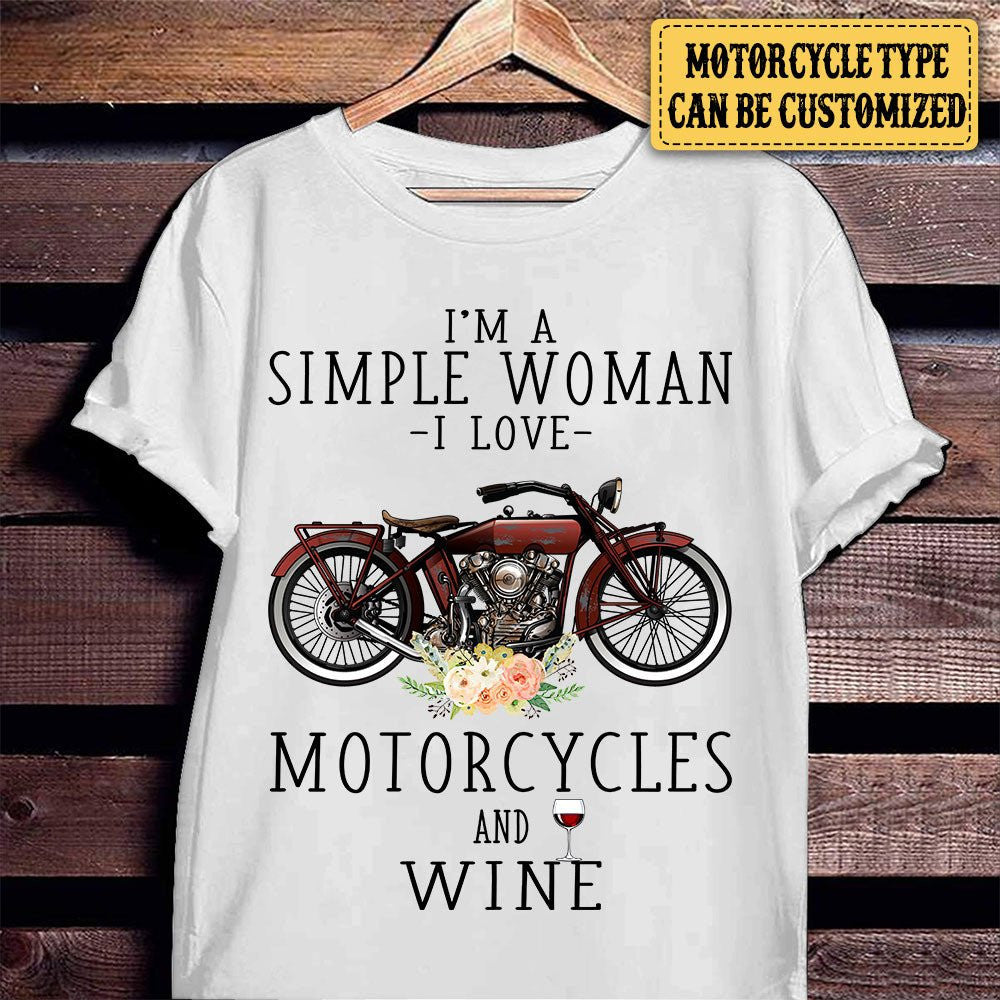 Personalized I'm A Simple Woman I Love Motorcycles And Wine Shirtwdwq eqw easdasd Personalized I'm A Simple Woman I Love Motorcycles And Wine Shirtewq wqe wqeaadk.