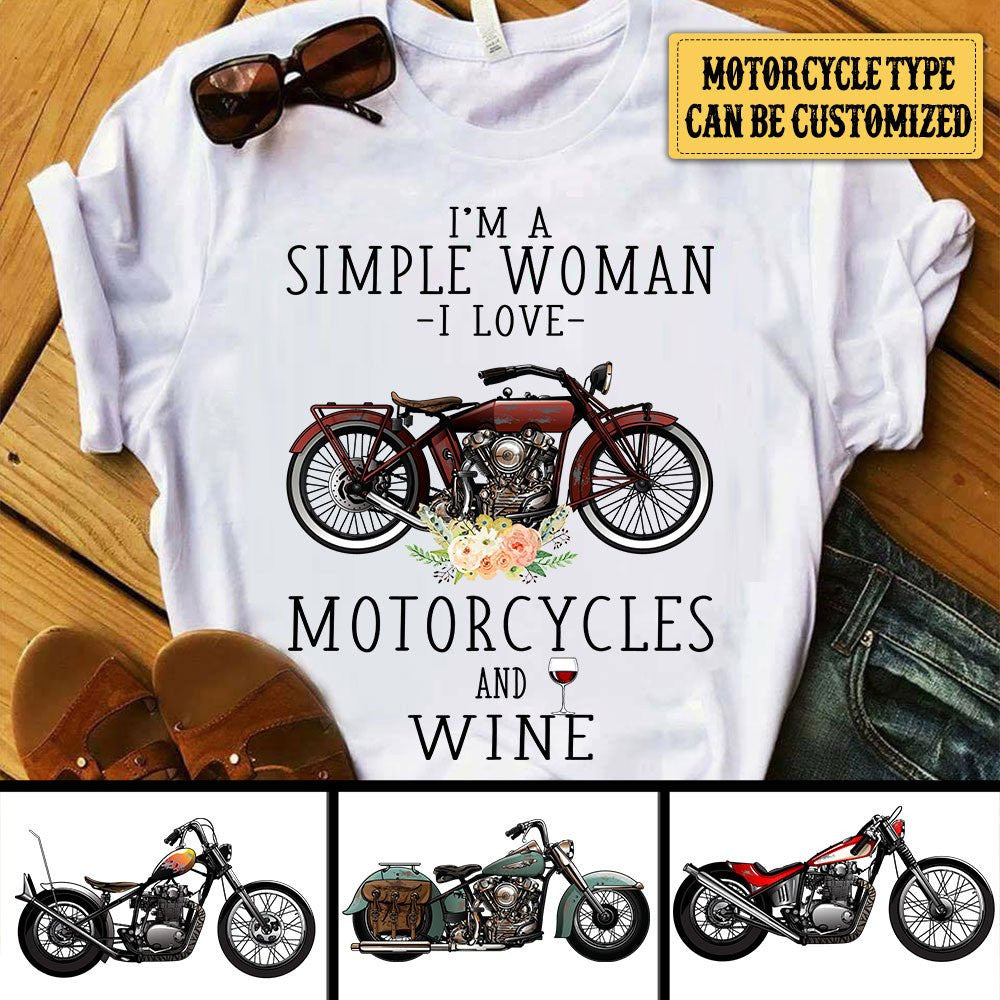 Personalized I'm A Simple Woman I Love Motorcycles And Wine Shirtwdwq eqw easdasd Personalized I'm A Simple Woman I Love Motorcycles And Wine Shirtewq wqe wqeaadk.