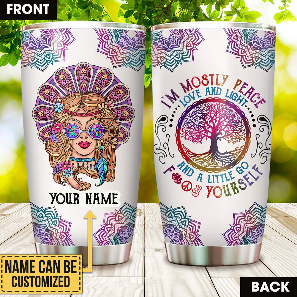 Personalized I'm Mostly Peace Love And Light Tumblerwdwq eqw easdasd Personalized I'm Mostly Peace Love And Light Tumblerewq wqe wqeaadk.