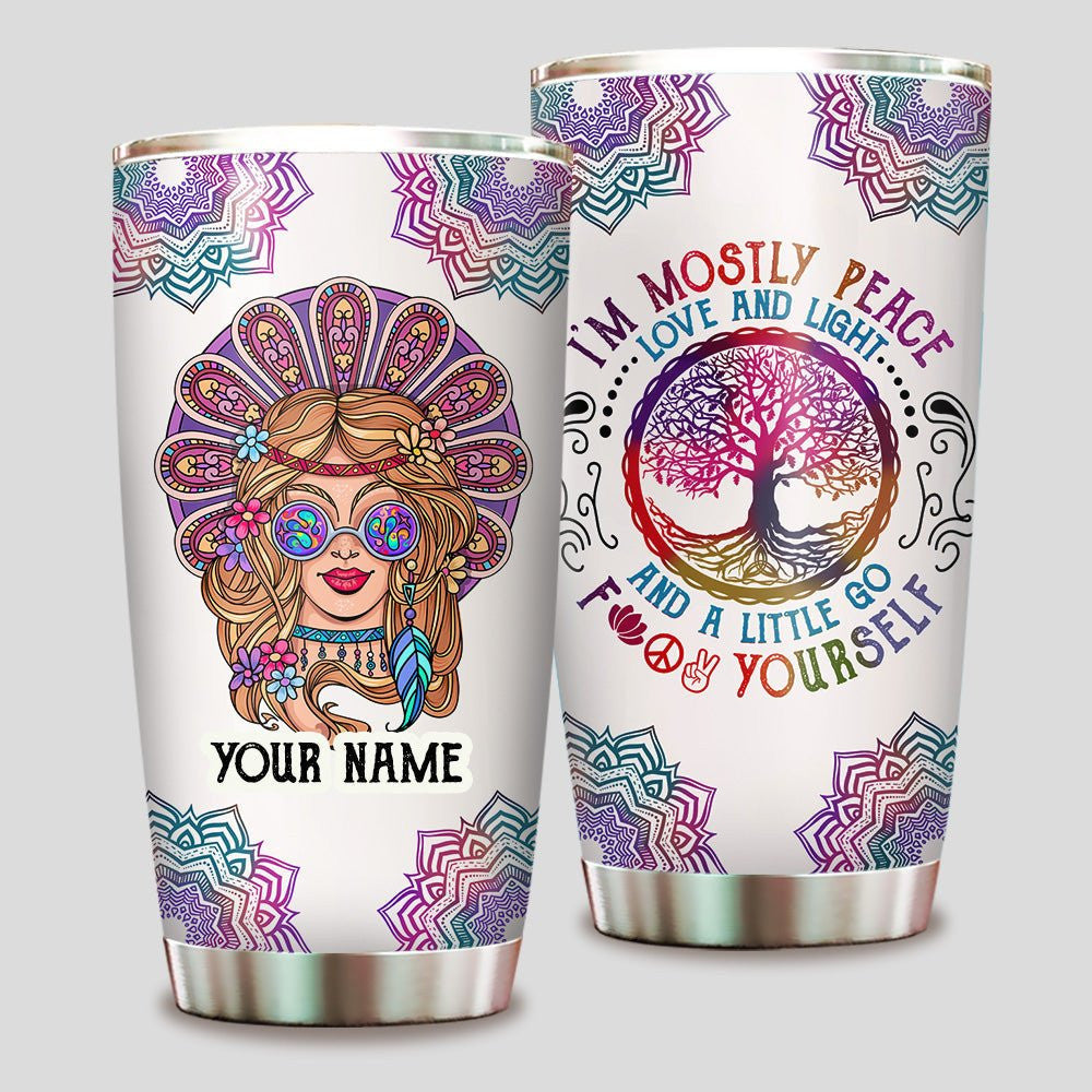 Personalized I'm Mostly Peace Love And Light Tumblerwdwq eqw easdasd Personalized I'm Mostly Peace Love And Light Tumblerewq wqe wqeaadk.