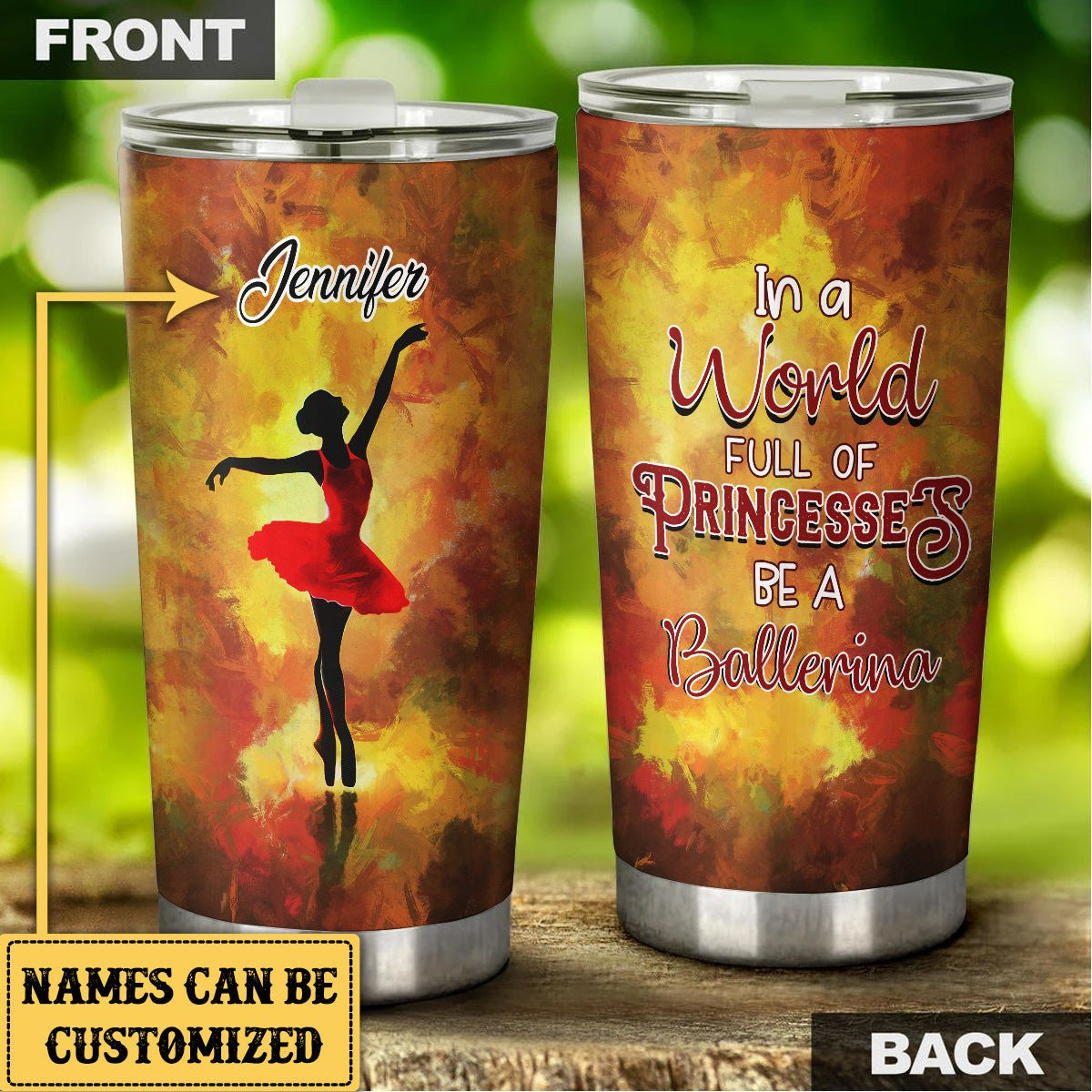 Personalized In A World Full Of Princesses Be A Ballerina Tumblerwdwq eqw easdasd Personalized In A World Full Of Princesses Be A Ballerina Tumblerewq wqe wqeaadk.