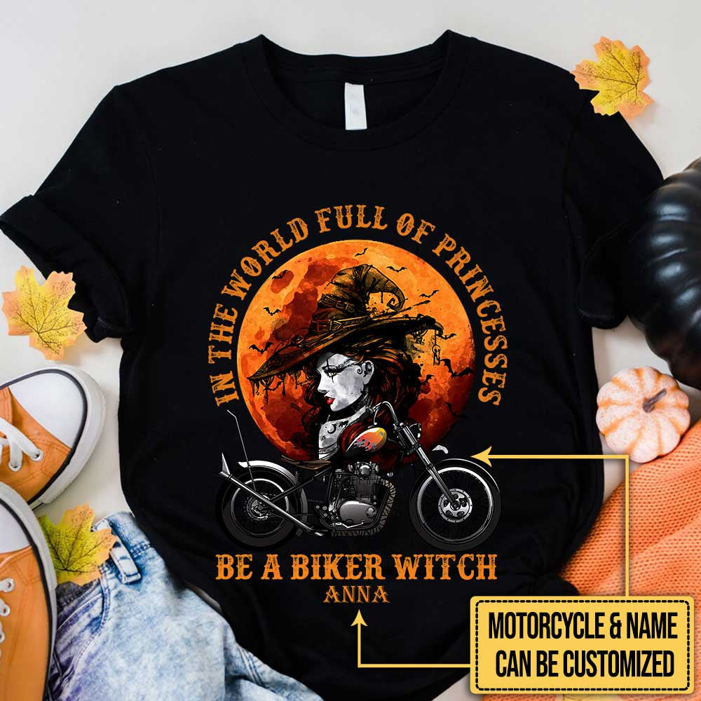 Personalized In A World Full Of Princesses Be A Biker Witch Halloween Shirtwdwq eqw easdasd Personalized In A World Full Of Princesses Be A Biker Witch Halloween Shirtewq wqe wqeaadk.