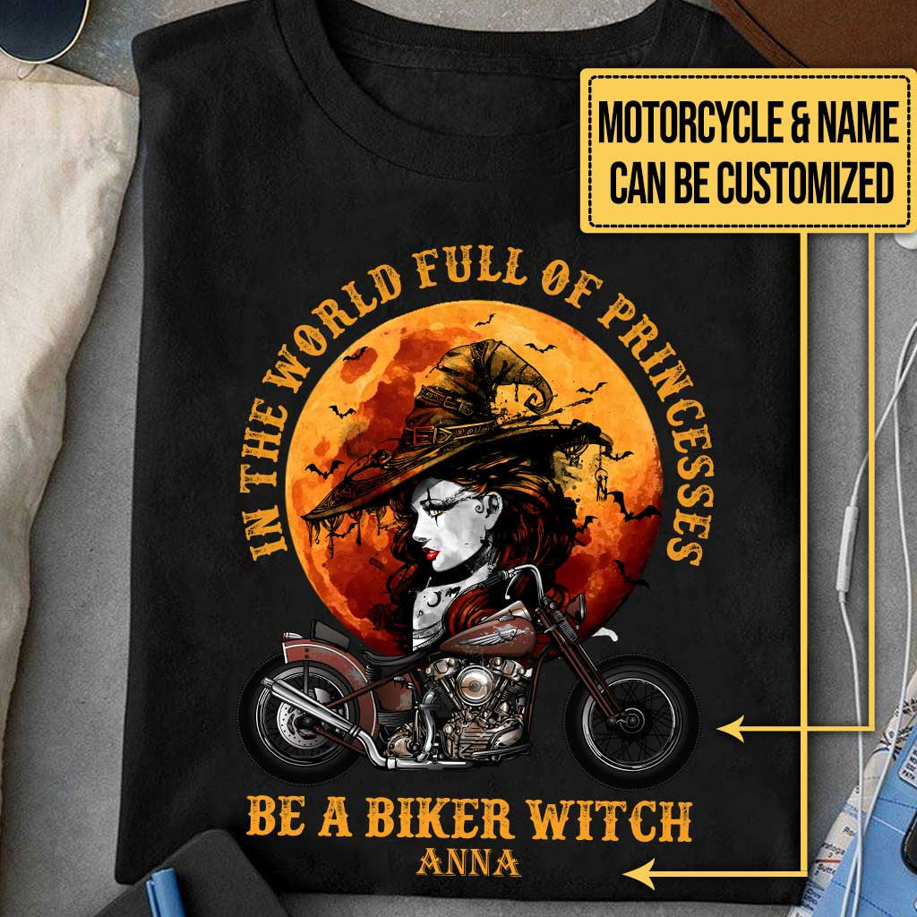 Personalized In A World Full Of Princesses Be A Biker Witch Halloween Shirtwdwq eqw easdasd Personalized In A World Full Of Princesses Be A Biker Witch Halloween Shirtewq wqe wqeaadk.