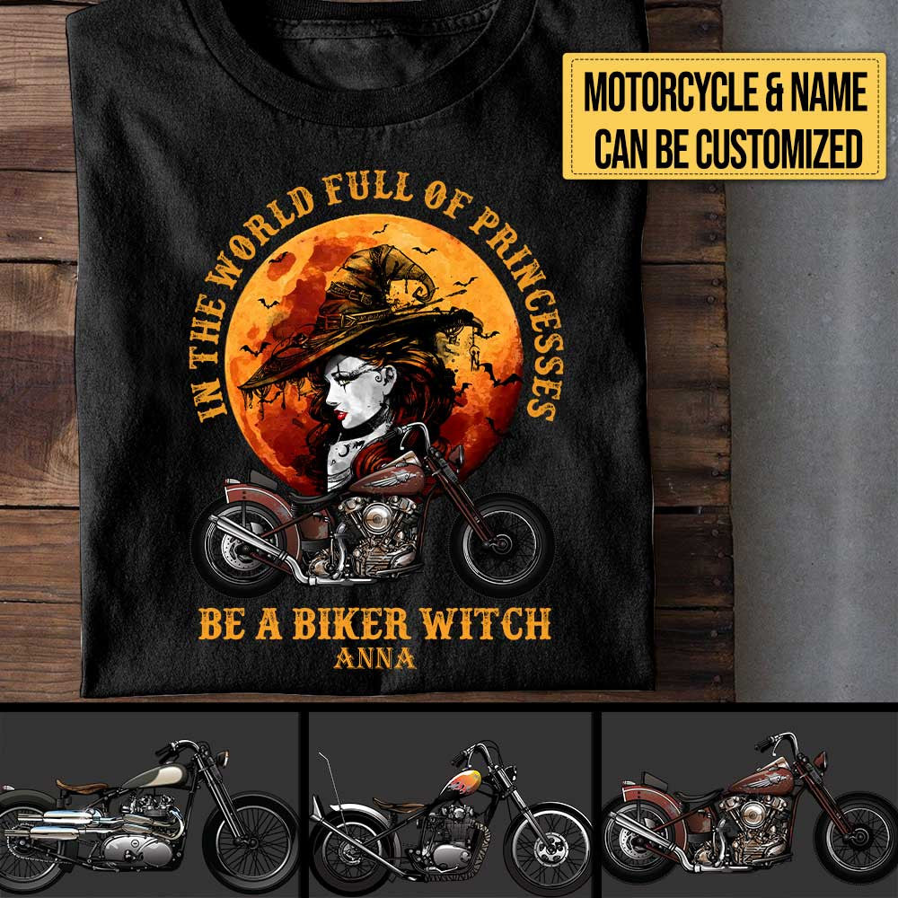 Personalized In A World Full Of Princesses Be A Biker Witch Halloween Shirtwdwq eqw easdasd Personalized In A World Full Of Princesses Be A Biker Witch Halloween Shirtewq wqe wqeaadk.