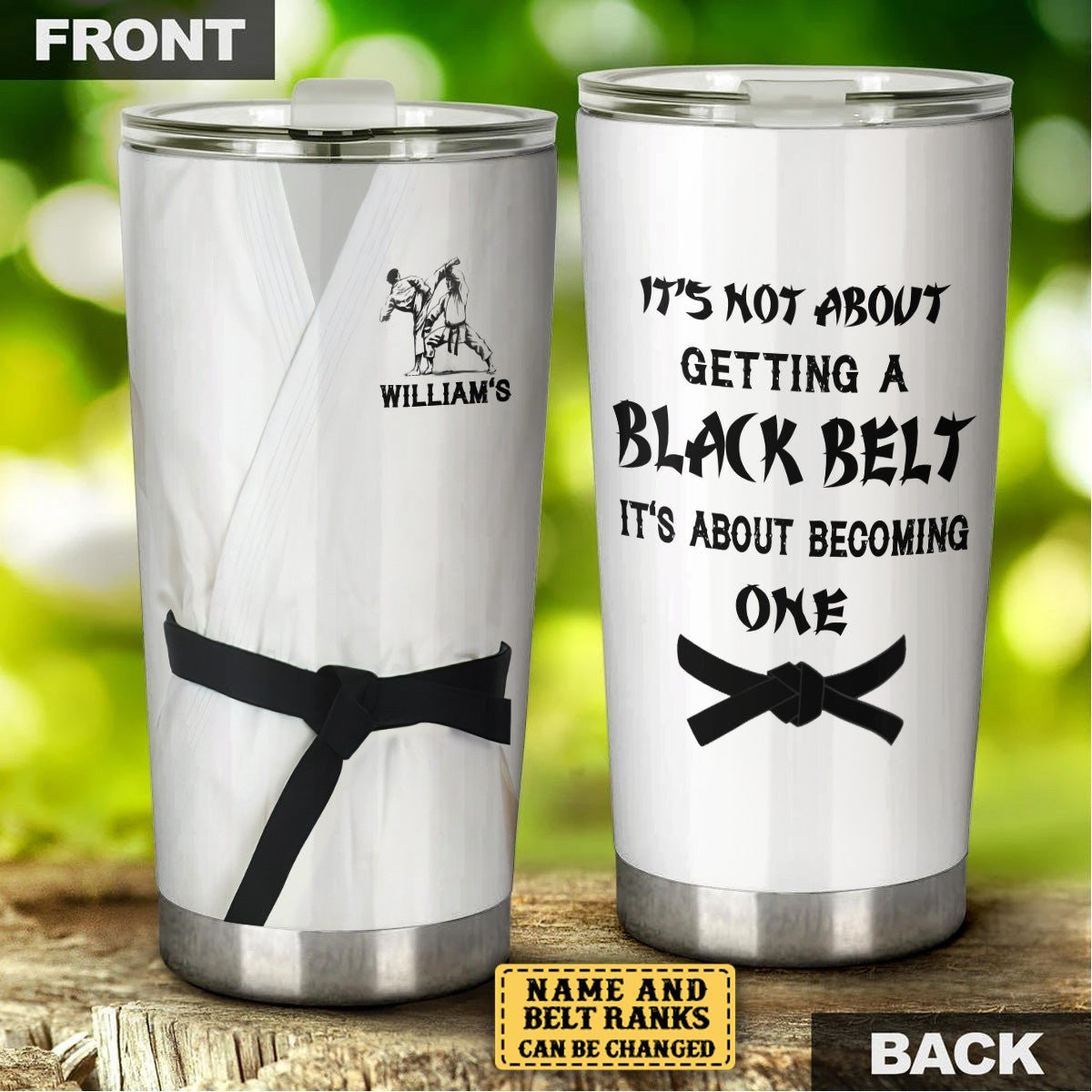 Personalized It's Not About Getting A Black Belt Karate Tumblerwdwq eqw easdasd Personalized It's Not About Getting A Black Belt Karate Tumblerewq wqe wqeaadk.