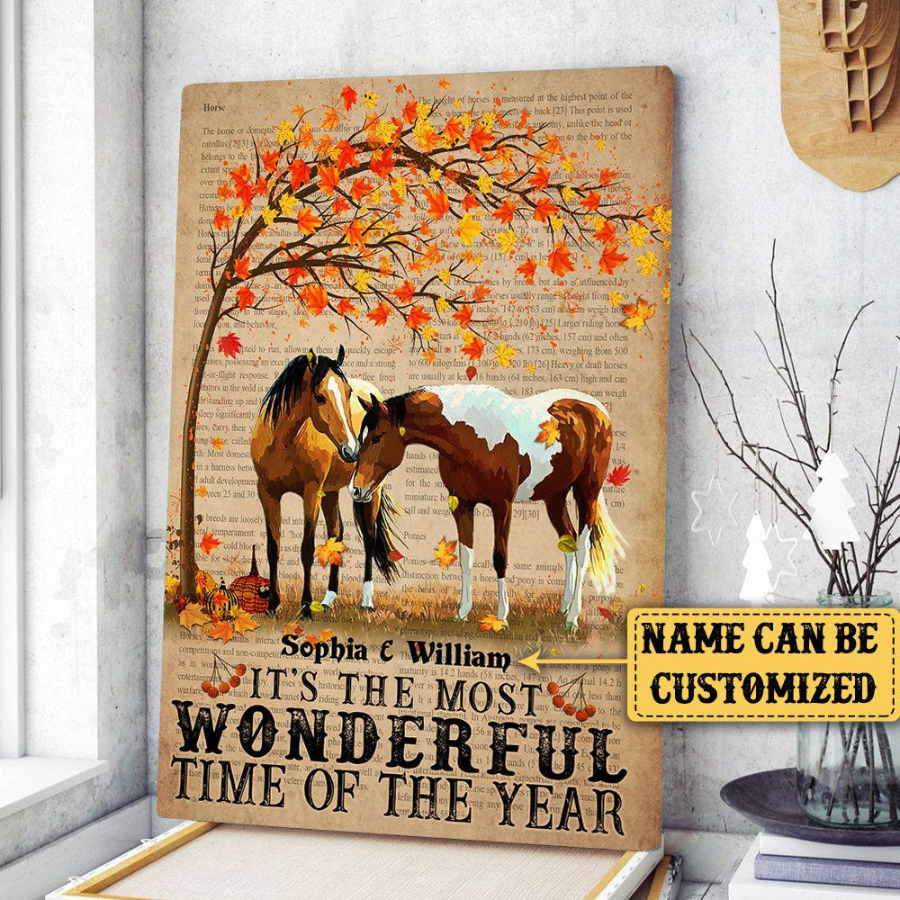 Personalized It's The Most Wonderful Time Of The Year Fall Poster & Canvaswdwq eqw easdasd Personalized It's The Most Wonderful Time Of The Year Fall Poster & Canvasewq wqe wqeaadk.