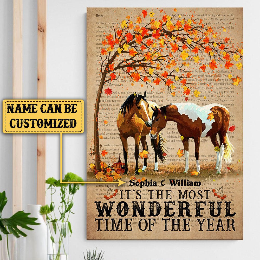 Personalized It's The Most Wonderful Time Of The Year Fall Poster & Canvaswdwq eqw easdasd Personalized It's The Most Wonderful Time Of The Year Fall Poster & Canvasewq wqe wqeaadk.