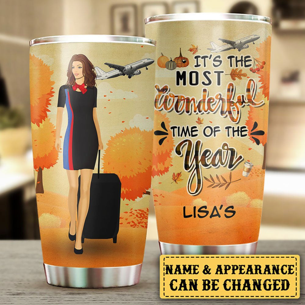 Personalized It's The Most Wonderful Time Of The Year Flight Attendant Tumblerwdwq eqw easdasd Personalized It's The Most Wonderful Time Of The Year Flight Attendant Tumblerewq wqe wqeaadk.