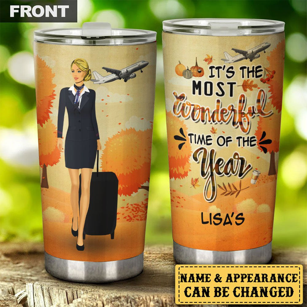 Personalized It's The Most Wonderful Time Of The Year Flight Attendant Tumblerwdwq eqw easdasd Personalized It's The Most Wonderful Time Of The Year Flight Attendant Tumblerewq wqe wqeaadk.