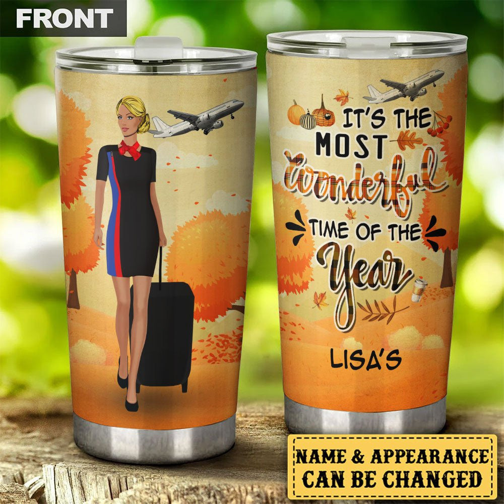 Personalized It's The Most Wonderful Time Of The Year Flight Attendant Tumblerwdwq eqw easdasd Personalized It's The Most Wonderful Time Of The Year Flight Attendant Tumblerewq wqe wqeaadk.