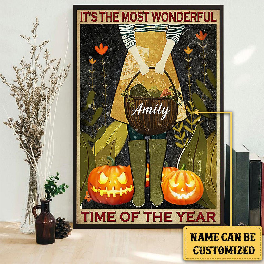 Personalized It's The Most Wonderful Time Of The Year Gardening Poster & Canvaswdwq eqw easdasd Personalized It's The Most Wonderful Time Of The Year Gardening Poster & Canvasewq wqe wqeaadk.