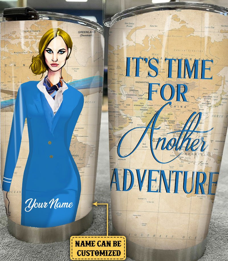 Personalized It's Time For Another Adventure Flight Attendant Tumblerwdwq eqw easdasd Personalized It's Time For Another Adventure Flight Attendant Tumblerewq wqe wqeaadk.