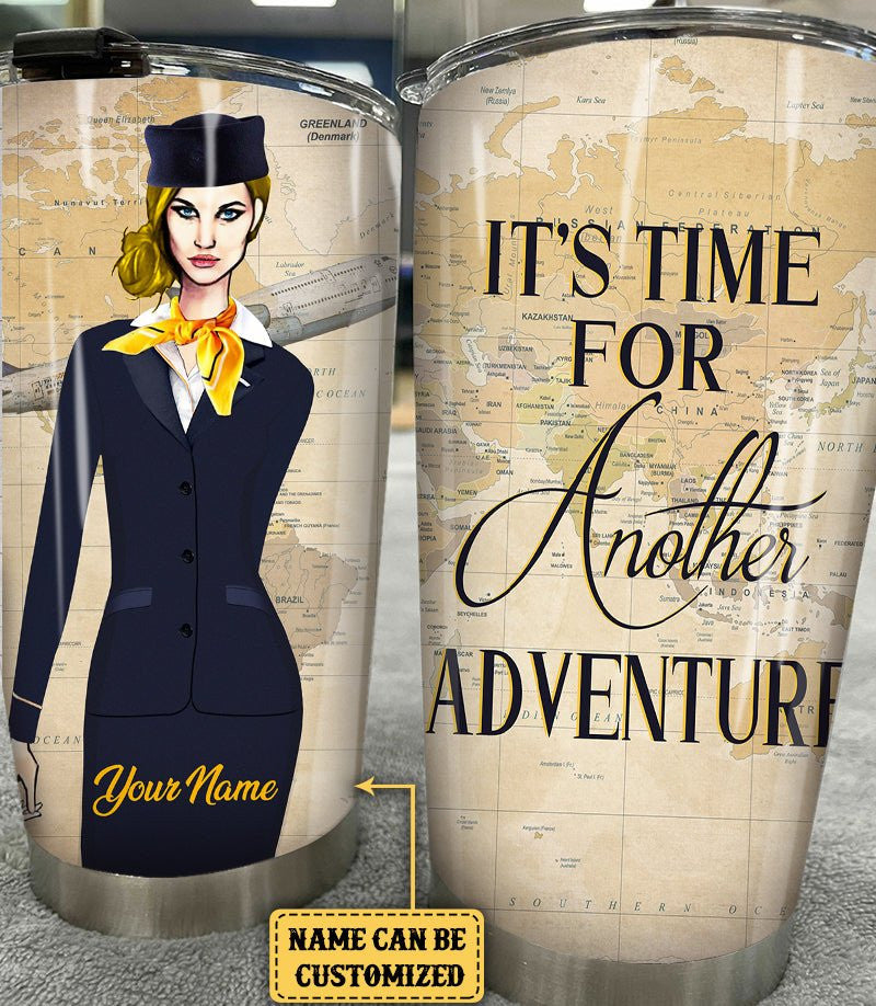 Personalized It's Time For Another Adventure Flight Attendant Tumblerwdwq eqw easdasd Personalized It's Time For Another Adventure Flight Attendant Tumblerewq wqe wqeaadk.